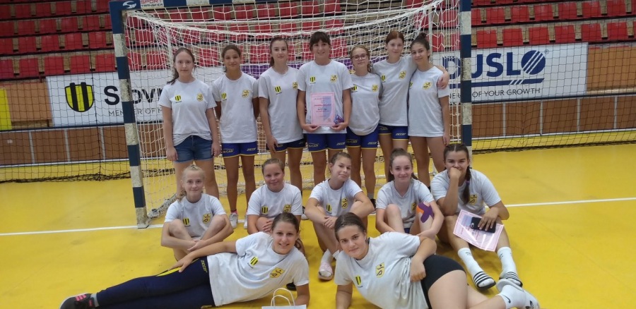 U14B csapatunk is felkészülési tornán járt Vágsellyén - torna győztesek lettünk