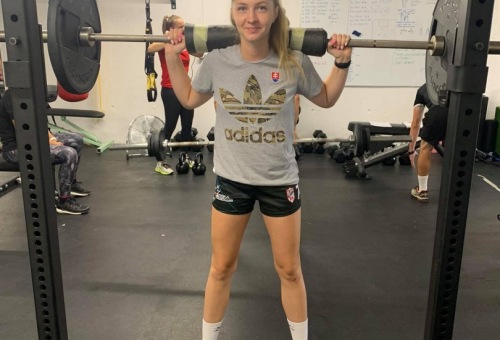 „Hálás vagyok, hogy itt lehetek” - Erika Rajnohová izgul, hogyan fogja bírni a kemény felkészülési időszakot