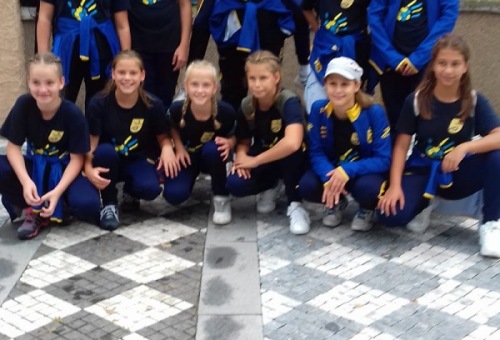 Prágai felkészülési tornánk jártak U12B lányaink