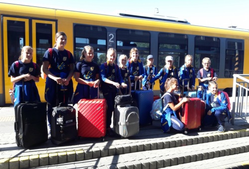 Prágai felkészülési tornánk jártak U12B lányaink