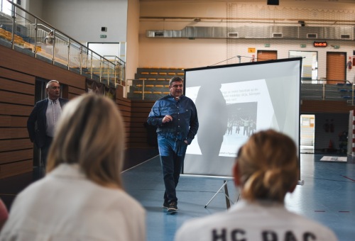 Szakmai délután a Városi Sportcsarnokban