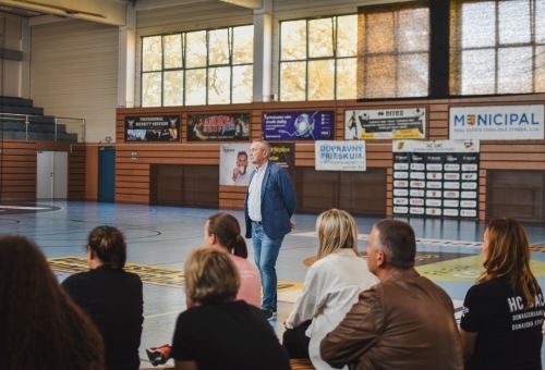 Szakmai délután a Városi Sportcsarnokban