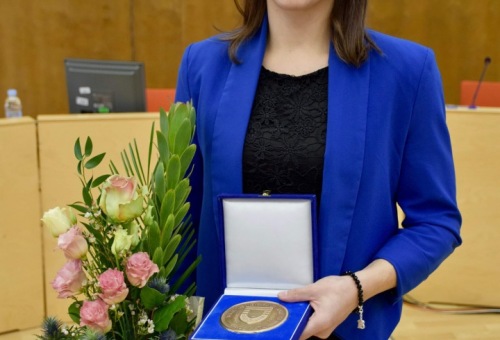 Elismerő díjban részesült Juhos Kata