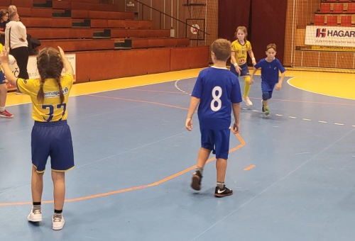 A legkisebbek is belekóstoltak a kézilabda örömeibe