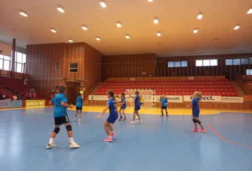 A legkisebbek is belekóstoltak a kézilabda örömeibe